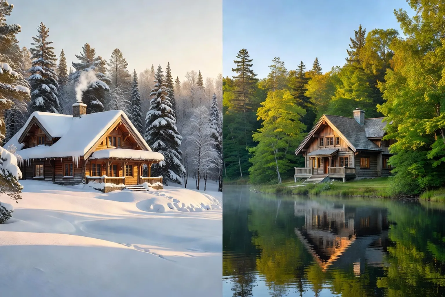 Quand réserver son chalet au Québec ? Guide météo et saisons 2026