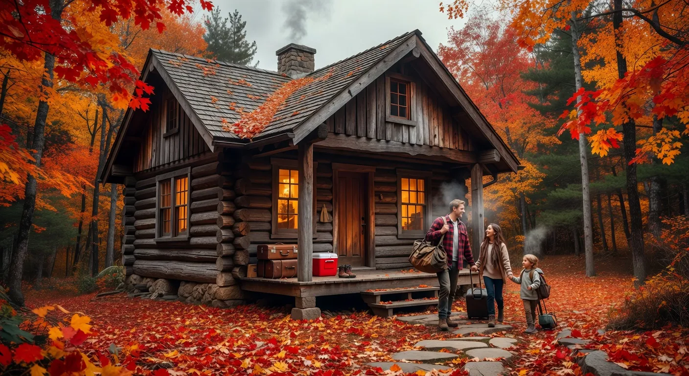 Lac québécois entouré de forêt boréale en automne