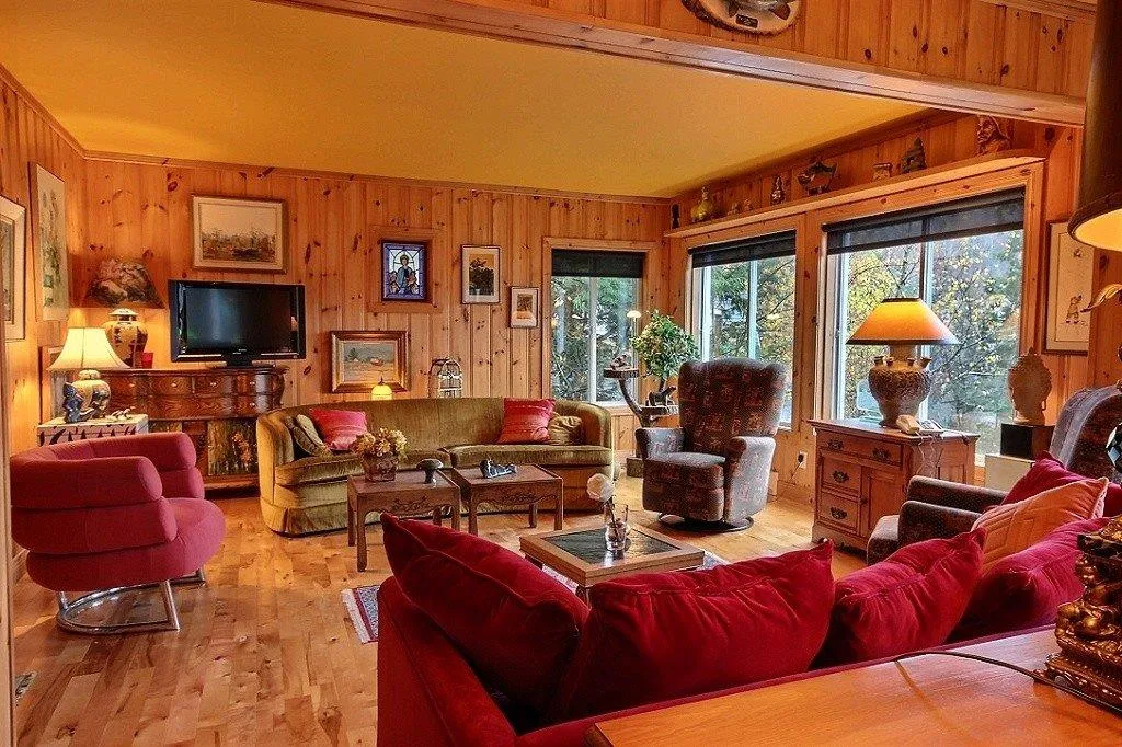 Lac à la Pêche Chalet Mauricie — interior