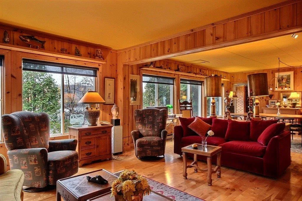 Lac à la Pêche Chalet Mauricie — interior
