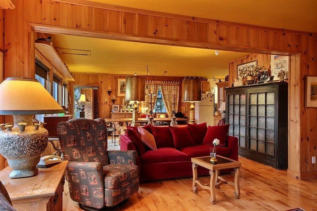 Lac à la Pêche Chalet Mauricie — interior