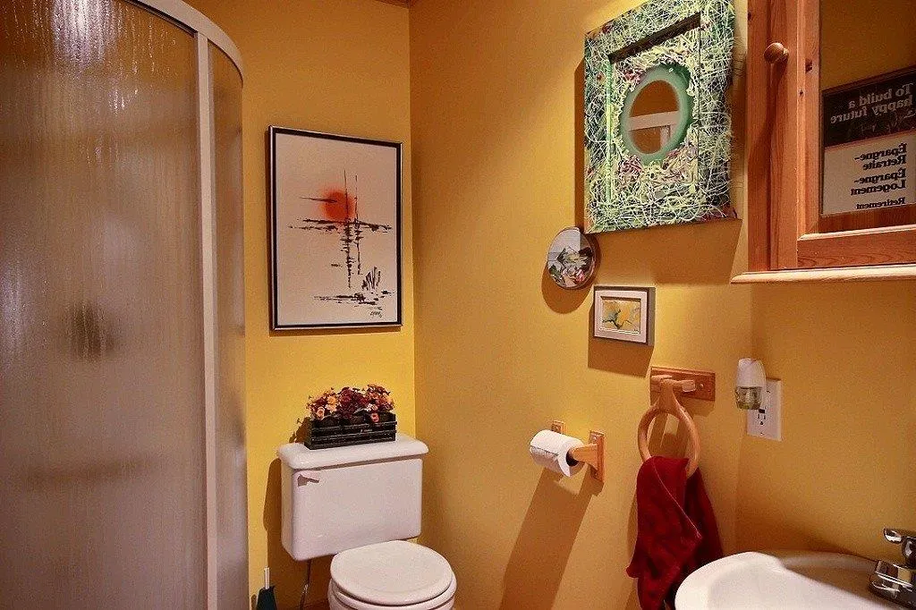 Lac à la Pêche Chalet Mauricie — interior