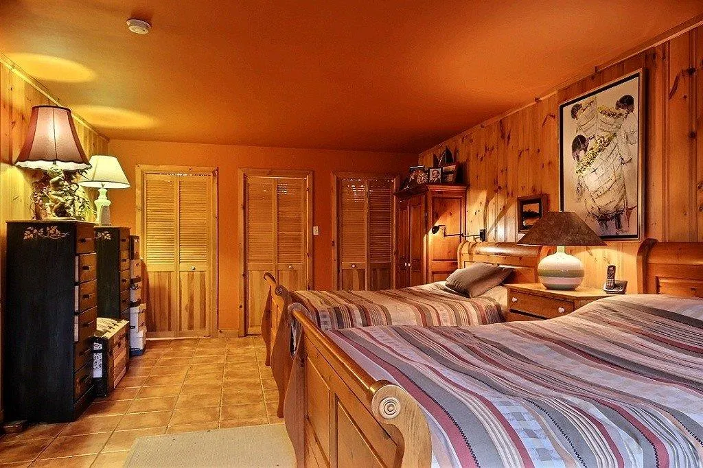 Lac à la Pêche Chalet Mauricie — interior