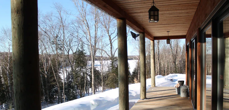 Domaine du Lac Marsan Chalet — interior