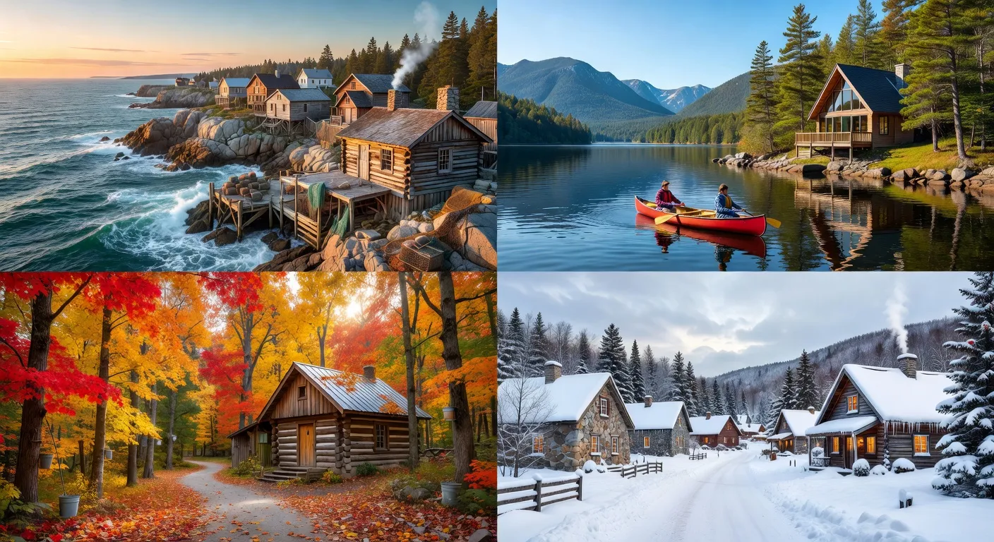 4 lieux où partir en chalet au Québec