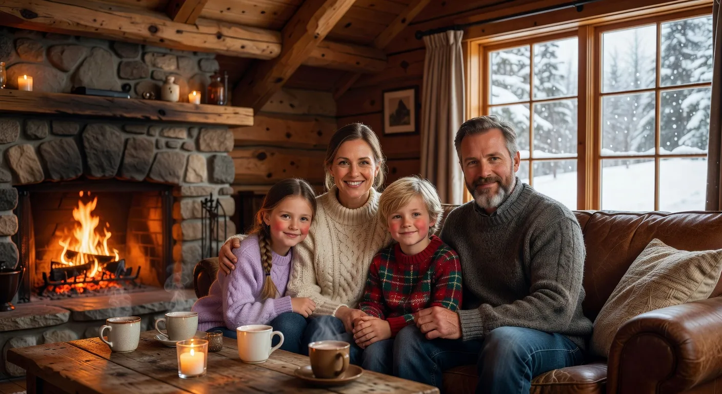 Vivre en chalet l'hiver au Québec : témoignage de la famille Lavoie